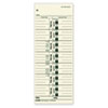 <strong>TOPS™</strong><br />Time Clock Cards, Replacement for 10-800292, One Side, 3.5 x 9, 500/Box