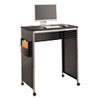 Scoot Stand-Up Desk, 39.5" X 23.25" X 41.75" To 42", Black
