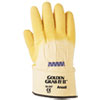 Golden Grab-It II Heavy-Duty Work Gloves, Size 10, Latex/Jersey, Yellow, 12 PR