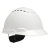 H-700 Series Hard Hat With Four Point Ratchet Suspension, Vented, White