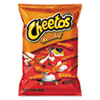 Crunchy Cheese Flavored Snacks, 3.25 Oz Bag, 28/carton