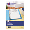 Mini Size Binder Filler Paper, 7-Hole Side Punched, 5.5 x 8.5, College Rule, 100/Pack