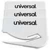 <strong>Universal®</strong><br />Letter Slitter Hand Letter Opener with Concealed Blade, 2.5", White, 3/Pack