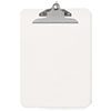 Plastic Clipboard With High Capacity Clip, 1" Capacity, Holds 8 1/2 X 11, Clear