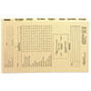 Pressboard Mortgage Folder Dividers, Pre-Printed, Legal Size, Manila, 8/set, 12 Sets/box