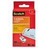 <strong>Scotch™</strong><br />Laminating Pouches, 5 mil, 2.25" x 4.25", Gloss Clear, 100/Pack