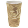 Mistique Hot Paper Cups, 16 Oz, Brown, 50/sleeve, 20 Sleeves/carton