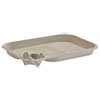 Strongholder Molded Fiber Cup/food Tray, 8 Oz To 22 Oz, One Cup, Beige, 200/carton