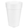 Large Foam Drink Cup, 14 Oz, Hot/cold, White, 25/bag, 40 Bags/carton