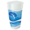 Horizon Hot/cold Foam Drinking Cups, 44 Oz, Ocean Blue, 20/bag, 15 Bags/carton
