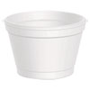 Foam Container, Squat, 3.5 Oz, White, 50/Pack, 20 Packs/Carton