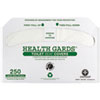 Health Gards Green Seal Recycled Toilet Seat Covers, 14.25 x 16.75, White, 250/Pack, 4 Packs/Carton