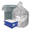 Waste Can Liners, 30 gal, 8 microns, 30" x 36", Natural, 25 Bags/Roll, 20 Rolls/Carton