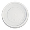 Polystyrene Vented Hot Cup Lids, Fits 4 Oz To 6 Oz Cups, White, 100/pack, 10 Packs/carton