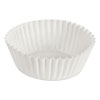 Fluted Bake Cups, 2 Oz, 1.75 X 1.3 X 1.3, White, 500/pack, 20 Packs/carton