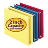 Box Bottom Hanging File Folders, Letter Size, 1/5-Cut Tab, Assorted, 25/box