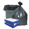 Can Liners, 30 Gal, 1.35 Mil, 30" X 36", Gray, 100/carton