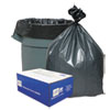 <strong>Platinum Plus®</strong><br />Can Liners, 60 gal, 1.55 mil, 39" x 56", Gray, 10 Bags/Roll, 5 Rolls/Carton
