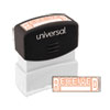 <strong>Universal®</strong><br />Message Stamp, RECEIVED, Pre-Inked One-Color, Red