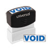 <strong>Universal®</strong><br />Message Stamp, VOID, Pre-Inked One-Color, Blue