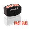<strong>Universal®</strong><br />Message Stamp, PAST DUE, Pre-Inked One-Color, Red
