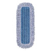 Microfiber High Absorbency Mop, 18", Blue, 6/carton