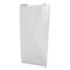 Grease-Resistant Single-Serve Bags, 6" x 6.5", White, 2,000/Carton