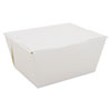 Champpak Carryout Boxes, #1, 4.38 X 3.5 X 2.5, White, 450/carton