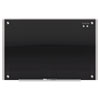 Infinity Glass Marker Board, 48 x 36, Black Surface