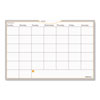 <strong>AT-A-GLANCE®</strong><br />WallMates Self-Adhesive Dry Erase Monthly Planning Surfaces, 36 x 24, White/Gray/Orange Sheets, Undated