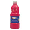 Ready-to-Use Tempera Paint, Red, 16 oz Dispenser-Cap Bottle