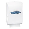 Universal Towel Dispenser, 13.31 X 5.85 X 18.85, Pearl White