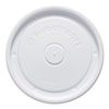 Polystyrene Food Container Lids For 6-10 Oz Food Containers, White, 100/bag, 20 Bag/carton