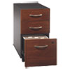 Series C Mobile Pedestal File, Left/Right, 3-Drawers: Box/Box/File, Legal/Letter/A4/A5, Cherry/Gray, 15.75" x 20.25" x 27.88"