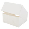 Window Bakery Boxes, 8 X 8 X 4, White, 150/carton