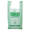 Plastic Grocery Bags, 10 Gal, 0.96 Mil, 22.8" X 22.8", Green, 500/carton