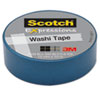<strong>Scotch®</strong><br />Expressions Washi Tape, 1.25" Core, 0.59" x 32.75 ft, Blue