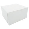 Bakery Boxes, 9 X 9 X 5, White, 100/carton
