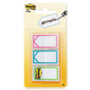 Arrow 1" Page Flags, Three Assorted Bright Colors, 60/pack