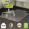 <strong>deflecto®</strong><br />DuraMat Moderate Use Chair Mat for Low Pile Carpet, 46 x 60, Wide Lipped, Clear