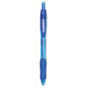 Profile Ballpoint Pen, Retractable, Bold 1.4 mm, Blue Ink, Blue Barrel, Dozen