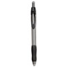Profile Ballpoint Pen, Retractable, Bold 1.4 mm, Black Ink, Black Barrel, Dozen