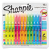 <strong>Sharpie®</strong><br />Pocket Style Highlighters, Assorted Ink Colors, Chisel Tip, Assorted Barrel Colors, Dozen