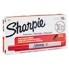 <strong>Sharpie®</strong><br />Ultra Fine Tip Permanent Marker, Extra-Fine Needle Tip, Red, Dozen