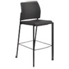 Accommodate Series Cafe Stool, Supports Up To 300 Lb, 30" Seat Height, Black