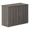 Medina Series Storage Cabinet, 36w x 20d x 29.5h, Gray Steel