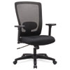 Alera Envy Series Mesh High-Back Swivel/tilt Chair, Supports Up To 250 Lb, 16.88" To 21.5" Seat Height, Black