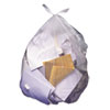 High-Density Waste Can Liners, 45 Gal, 14 Microns, 40" X 48", Natural, 250/carton