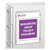 MAGNETIC SHOP TICKET HOLDERS, SUPER HEAVYWEIGHT, 50 SHEETS, 9 X 12, 15/BX