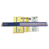 Heavy-Duty Indexed Sorter, 31 Dividers, Alpha/Numeric/Month/Date/Day Index, Letter Size, Blue Frame